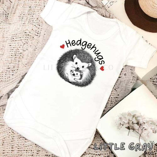 Hedge’hugs’ & Kisses Baby Vest