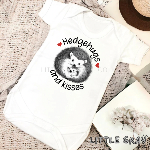 Hedge’hugs’ & Kisses Baby Vest